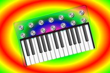 Psychedelic Transparent Synthesizer 2 Stock Image Psychedelic Transparent Synthesizer 2 Stock Image