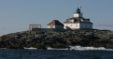 Egg Rock Lighthouse Royalty Free Stock Image Egg Rock Lighthouse Royalty Free Stock Image