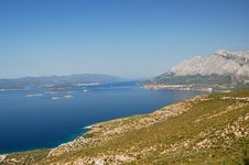 Gorgeous Spectacular Summer Landscape Of Peljeski Royalty Free Stock Photo Gorgeous Spectacular Summer Landscape Of Peljeski Royalty Free Stock Photo