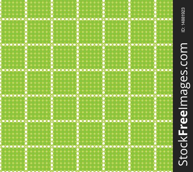 Seamless pattern circle rectangle tablecloth