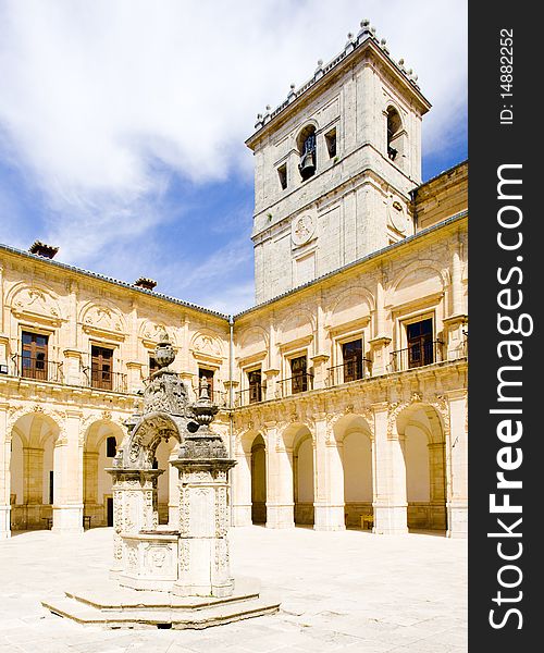 Monastery of Ucles in Castile-La Mancha, Spain