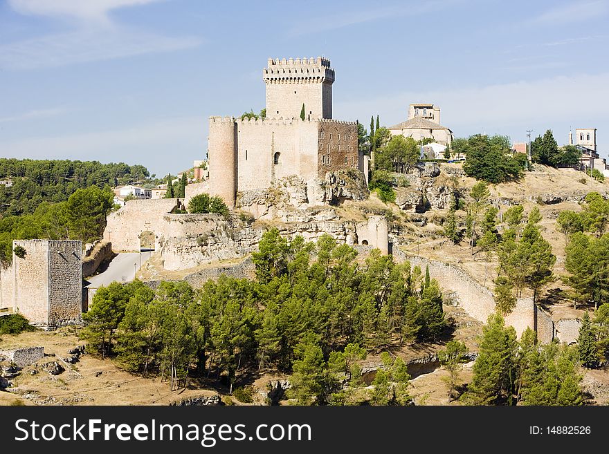 Marques de Villena Castle, Alarcon, Castile-La Mancha, Spain