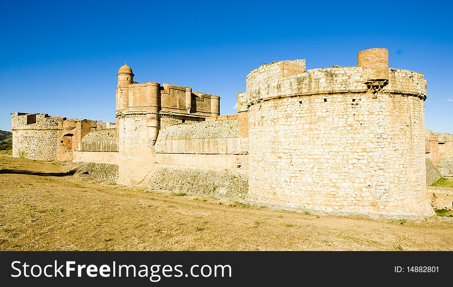 Salses Fort in Languedoc-Roussillon, France