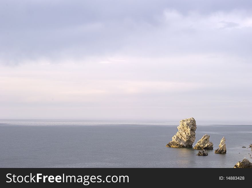 Beautiful view of Jangul. Crimea, Ukraine