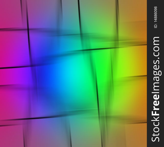 Abstract background with RGB spectrum.