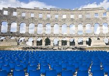 Roman Amphitheater Stock Photography Roman Amphitheater Stock Photography