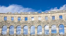 Roman Amphitheater Stock Photo Roman Amphitheater Stock Photo