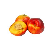 Fresh Nectarines Stock Images Fresh Nectarines Stock Images