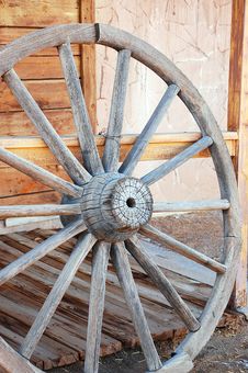 Old Wagon Wheel Royalty Free Stock Photos Old Wagon Wheel Royalty Free Stock Photos