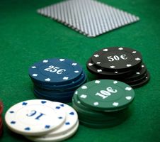 Cards And Poker Chips Royalty Free Stock Photography Cards And Poker Chips Royalty Free Stock Photography