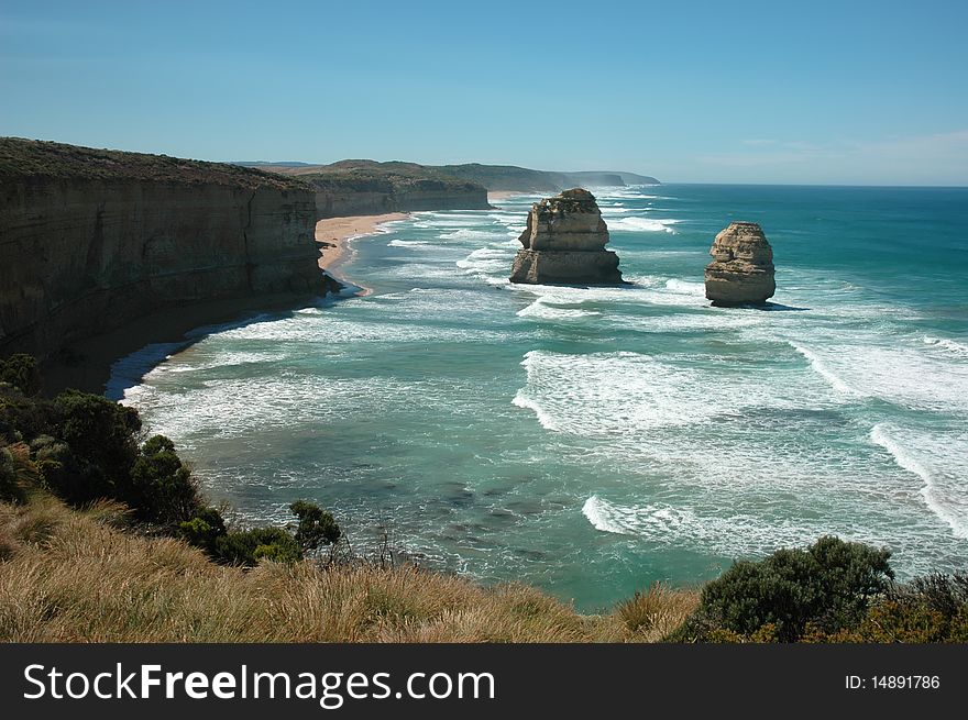 Twelve Apostles beautiful landscape, Australia. Twelve Apostles beautiful landscape, Australia