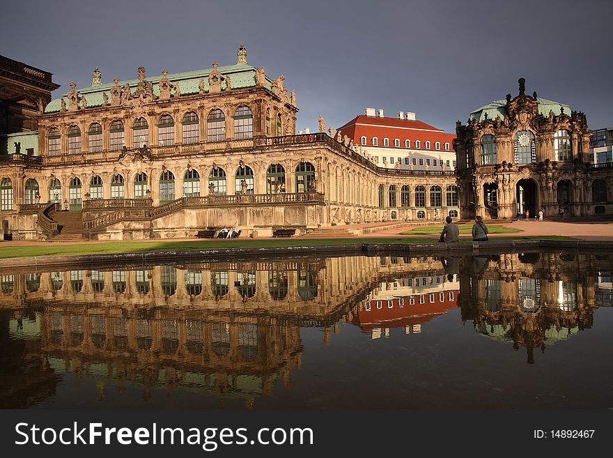 Beautiful city of Dresden, in Eastern Germany