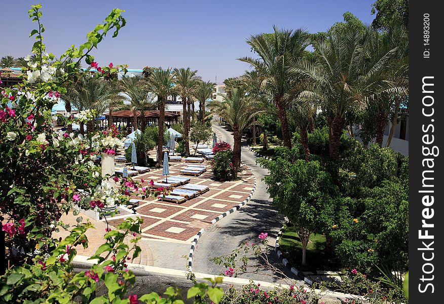 Sultan Garden Area hotel. Sharm El-sheikh. Egypt.