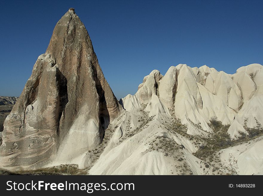 Cappadocia, the famous and popular tourist destination at Turkey