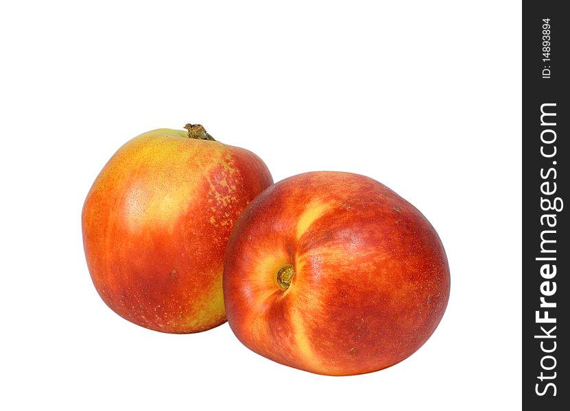 Two nectarines