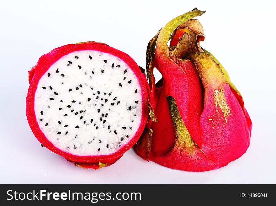 Exotic Pitahaya  on a  background