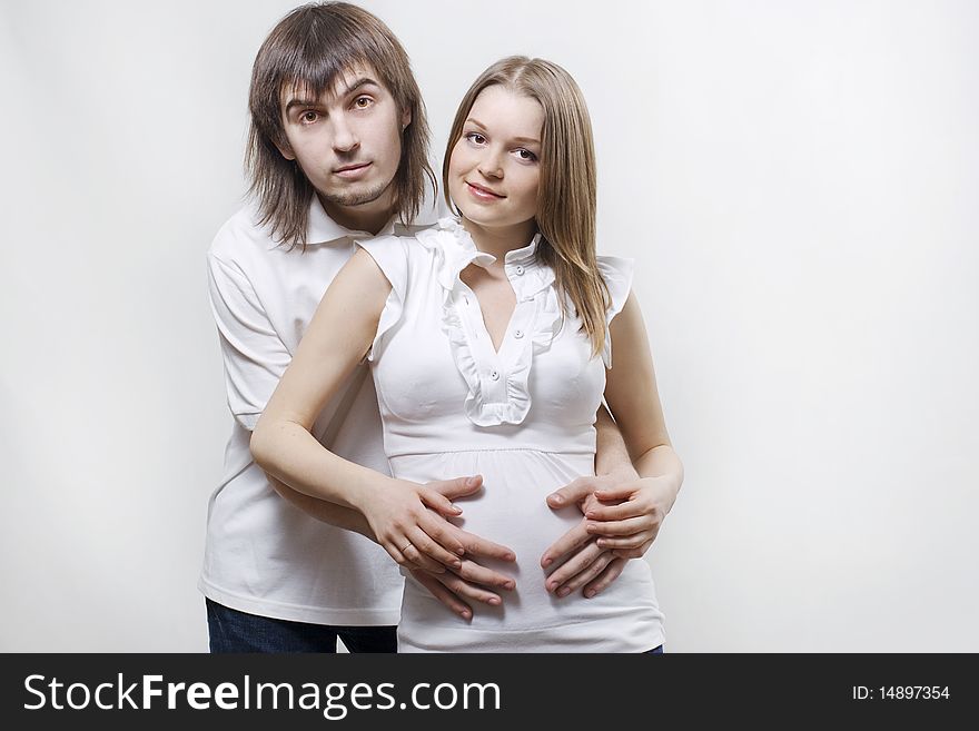 Couple waiting for baby