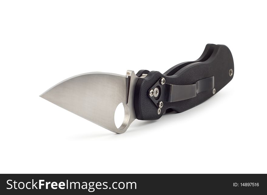 Knife isolated on a white background. Knife isolated on a white background