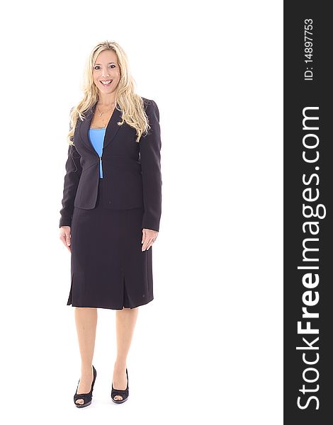 Shot of an executive business woman in suit