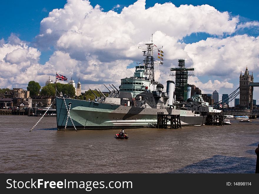 London City Cityscape in the summer