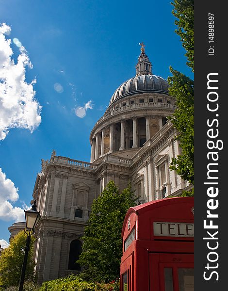 St paul cathedral in london in uk