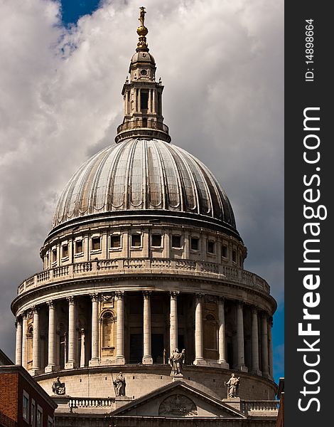 St paul cathedral in london in uk