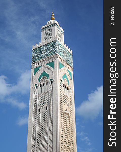 Mosque of Hassan II in Casablanca (Morocco)