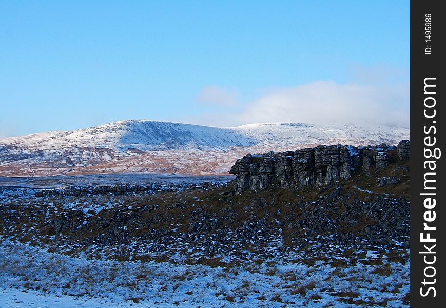 Landscape in yorkshire Dales