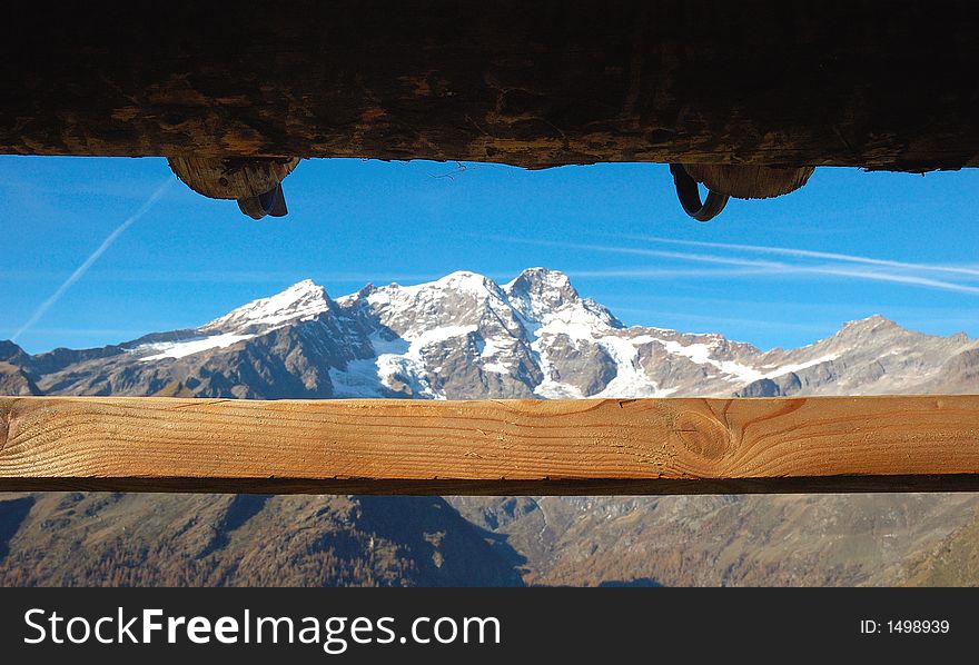 South side of Monte Rosa massif (4634mt), Alagna, Val Sesia, west Alps, Italy.