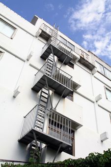 Fire Escape Royalty Free Stock Photos Fire Escape Royalty Free Stock Photos