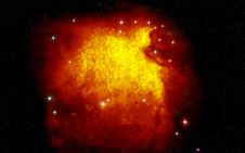 Nebula With Stars Stock Photo