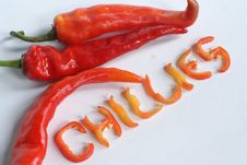 Red Chillies Royalty Free Stock Photos Red Chillies Royalty Free Stock Photos