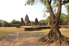 Phimai Stone Castle Royalty Free Stock Photo Phimai Stone Castle Royalty Free Stock Photo