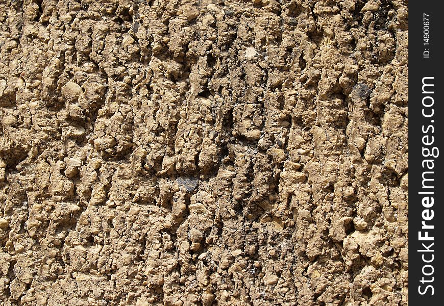 Close up shot of brick texture with a rough surface.