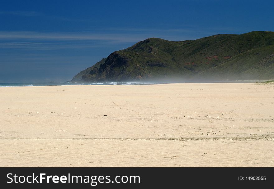 Te Werahi beach, Far North, New Zealand