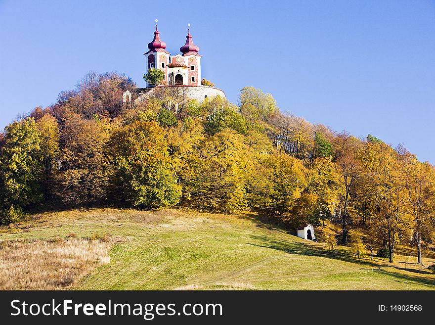 Pilgrimage church at Calvary, Banska Stiavnica, Slovakia