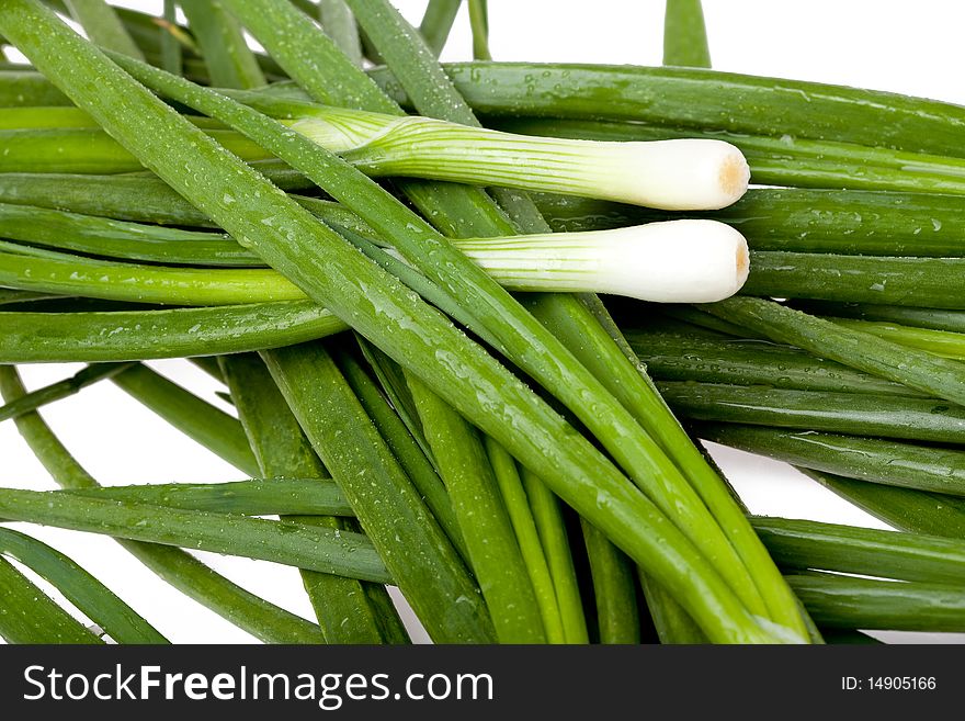 Fresh and useful spring onions