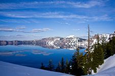 Stunning Crater Lake Royalty Free Stock Images Stunning Crater Lake Royalty Free Stock Images