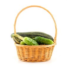 Squash And Cucumbers Royalty Free Stock Photography