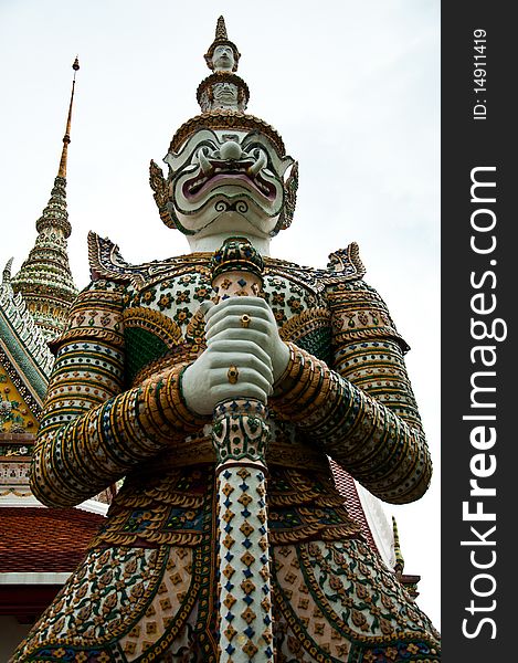 Thai Giant Statue in Bangkok, Thailand