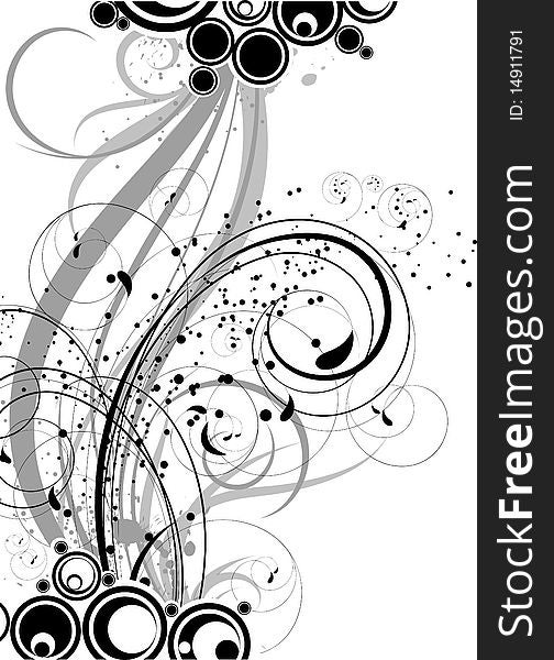 Abstract illustration. Suits well for design. Abstract illustration. Suits well for design.