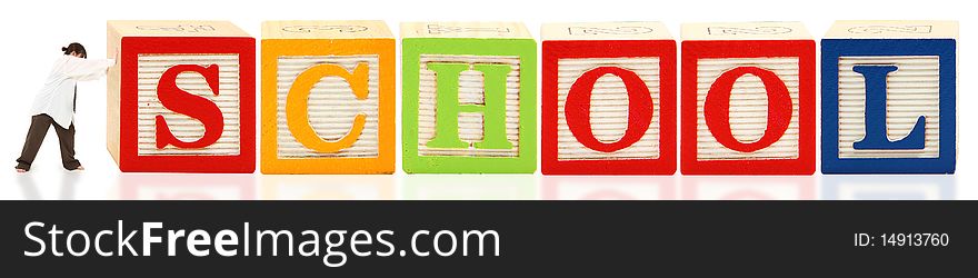 Alphabet Blocks School