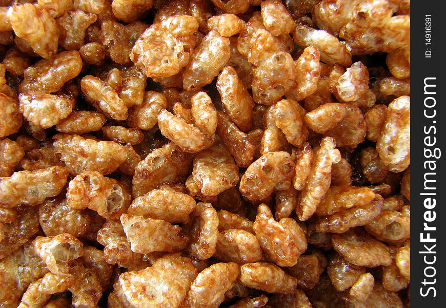 Abstract Background Food Texture of Some Chocolate Cereal. Abstract Background Food Texture of Some Chocolate Cereal