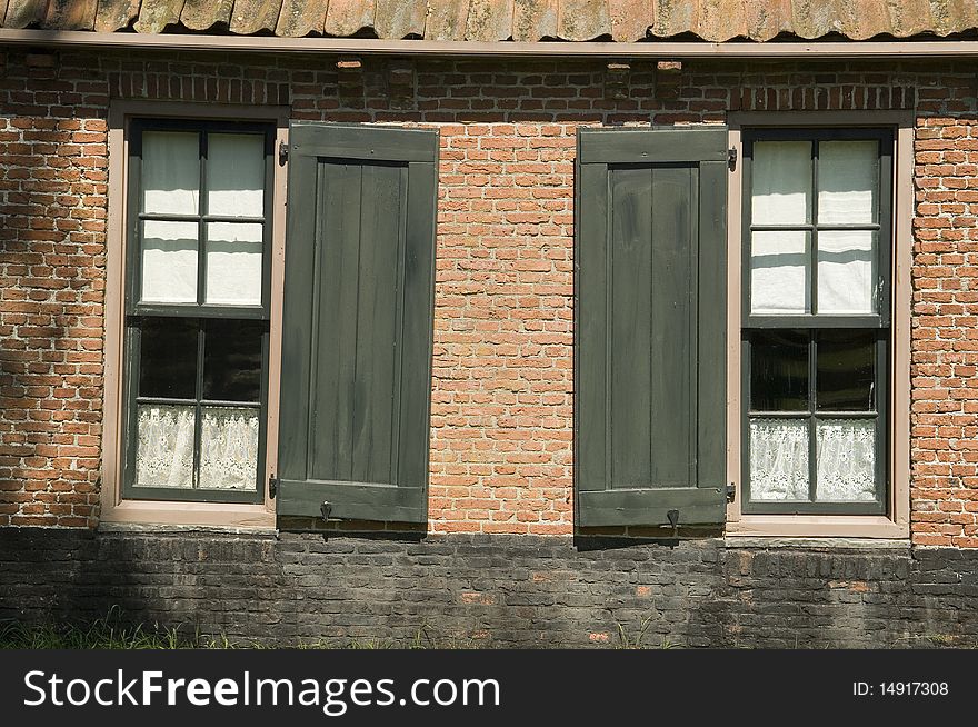 Windows Of Old House