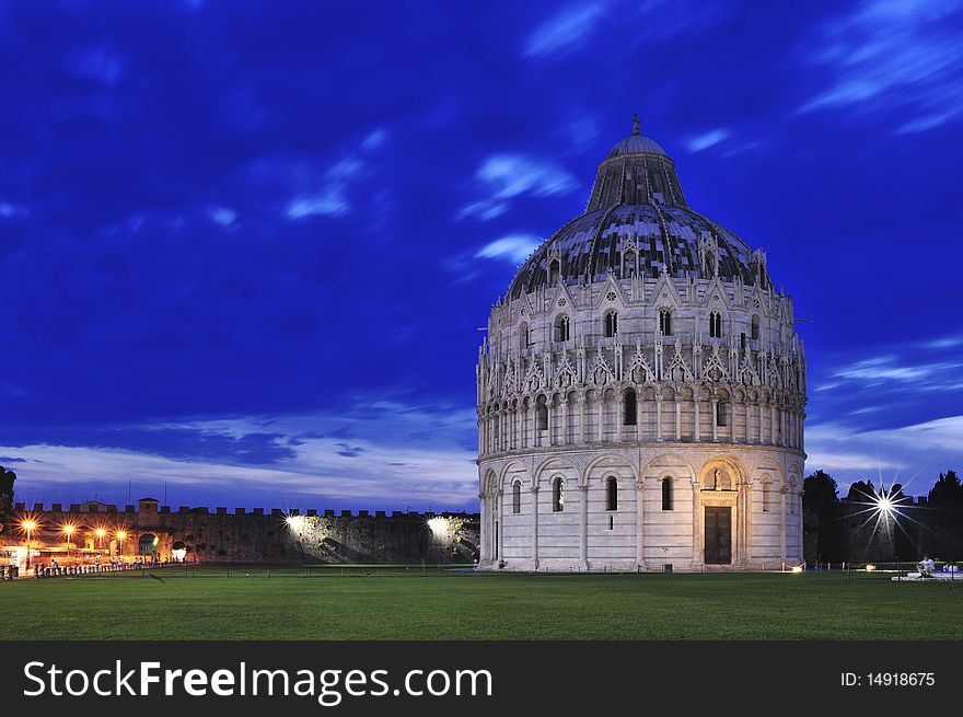 Pisa's tower in italy