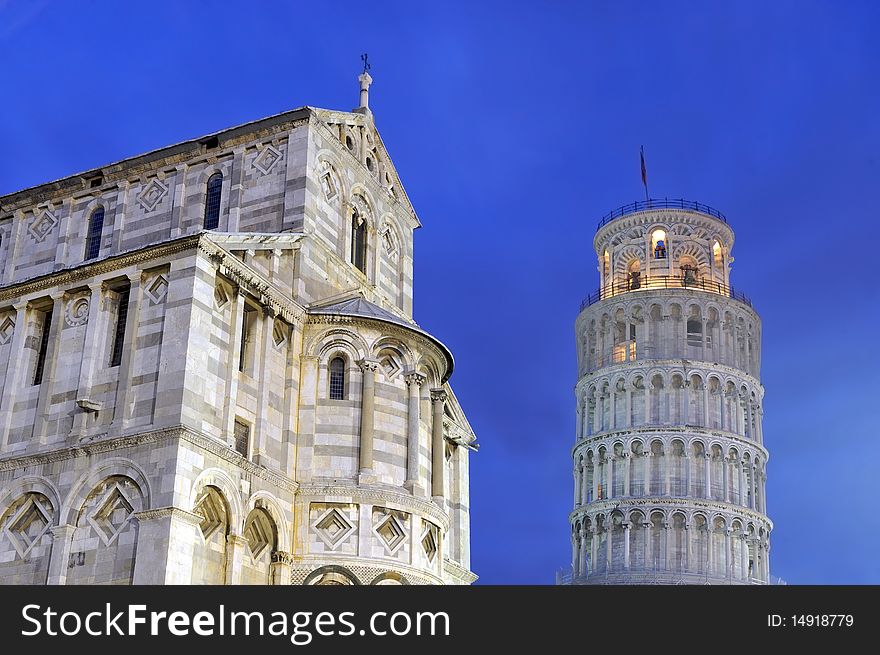 Pisa's tower in italy