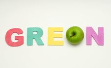 Green Apple Royalty Free Stock Images