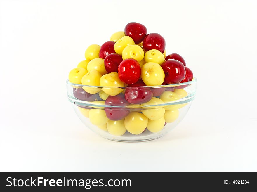 Red And Yellow Cherries