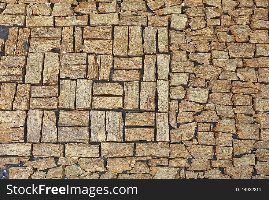 Background bark brown look beautiful of thailand