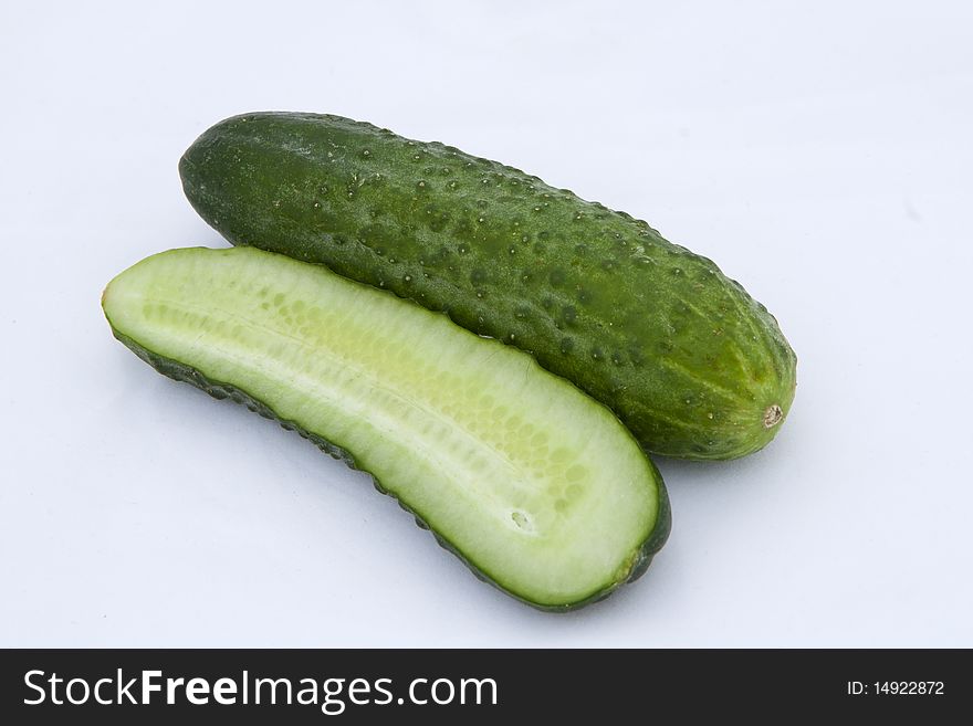 Cucumber close up, healthy food
